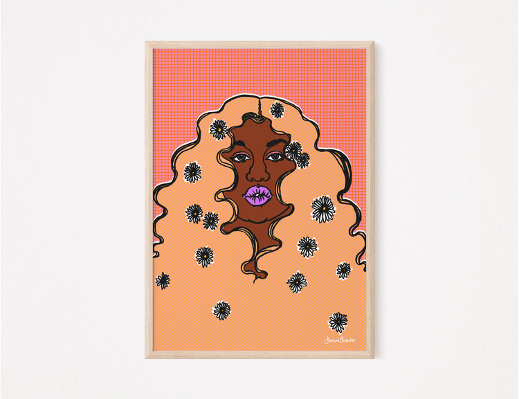 Angelique Art Print