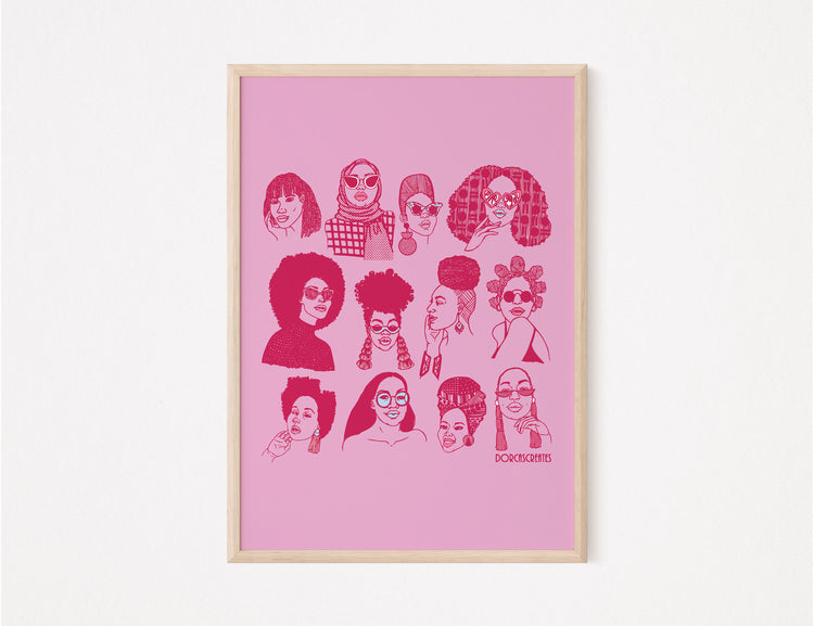Babes of Summer Art Print