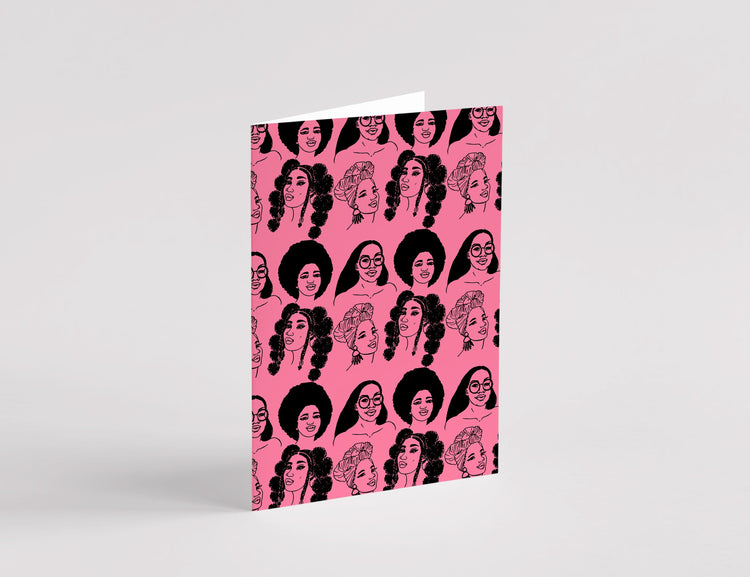 Black Girl Cuties Greeting Card