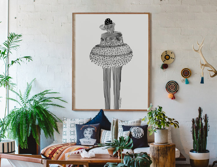 Delicately Rooted pt 2 - Limited Edition Art Print
