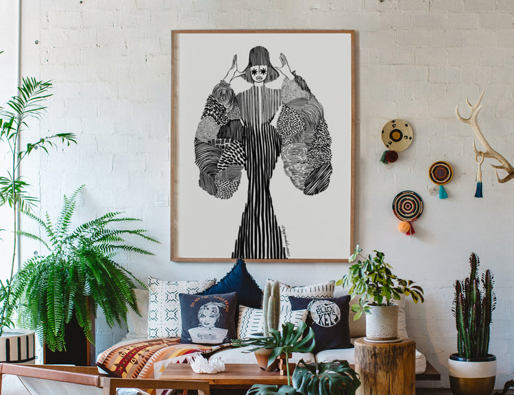Delicately Rooted Pt 3 - Limited Edition Art Print