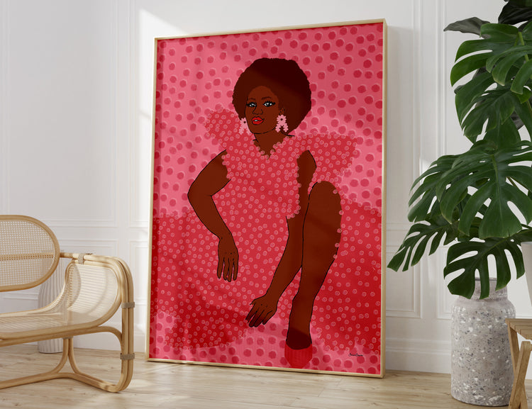 Gabrielle Art Print