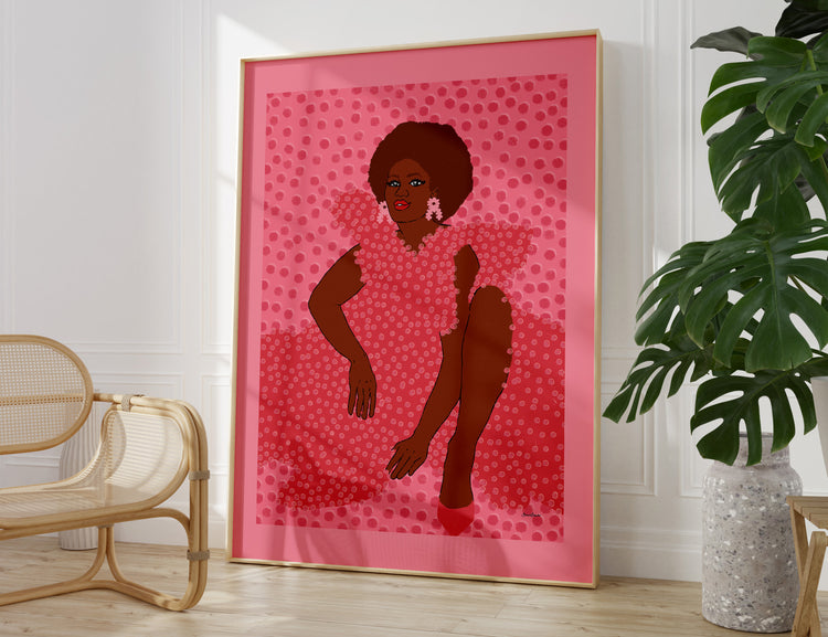 Gabrielle Art Print