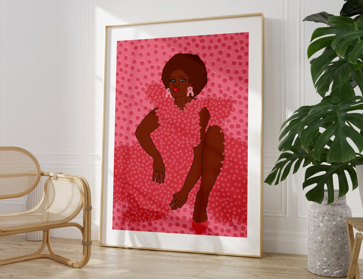Gabrielle Art Print