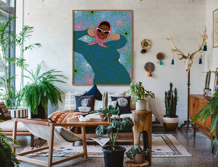 Halima Art Print