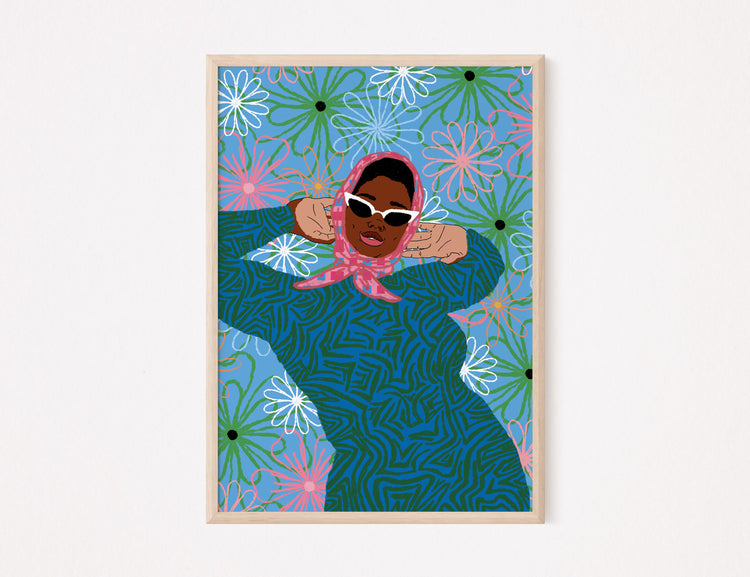 Halima Art Print