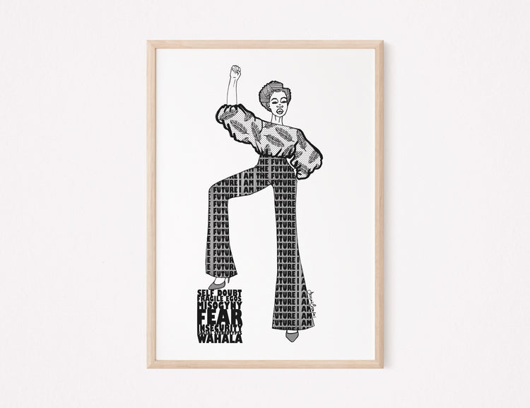 I Am The Future (v2) Art Print
