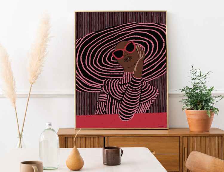 Imani Art Print