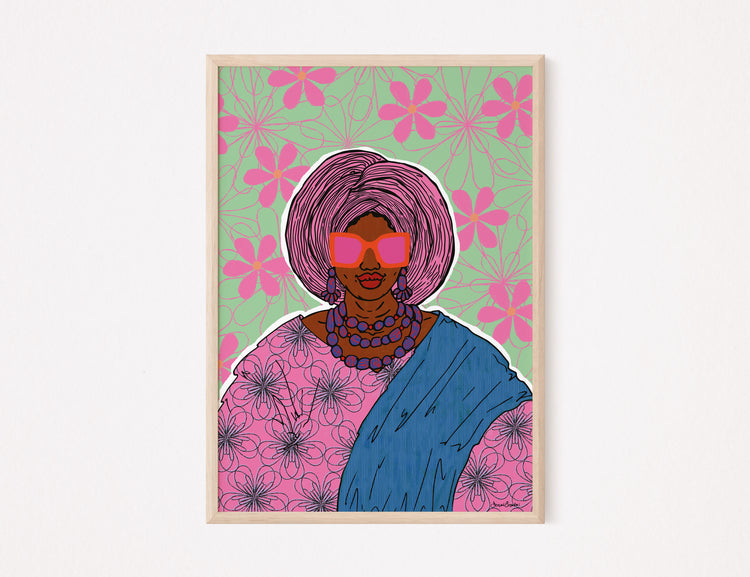 Ìyá Art Print