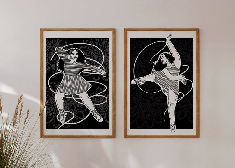 Izzy Dancing Print Set