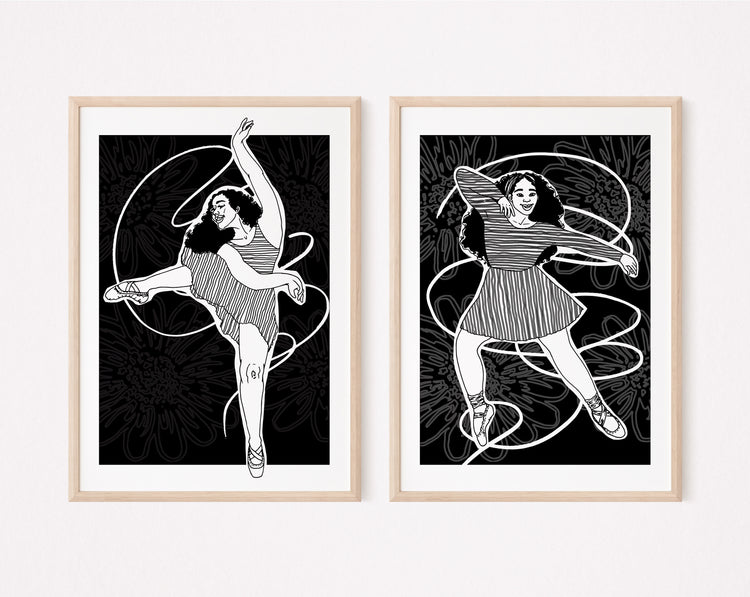 Izzy Dancing Print Set