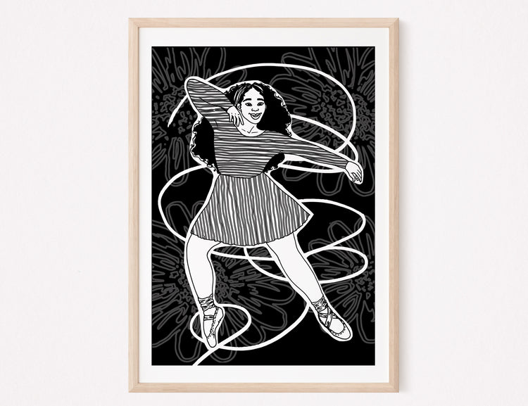 Izzy Art Print