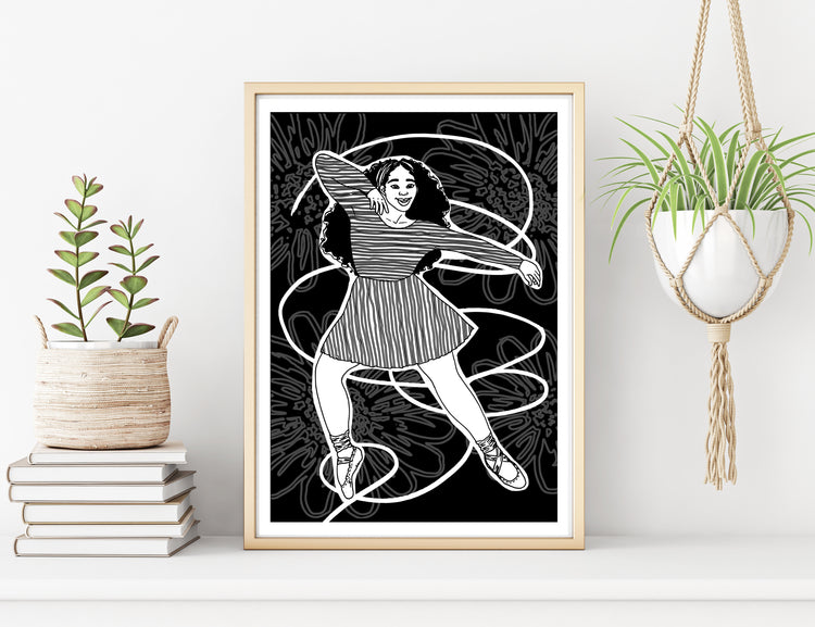 Izzy Art Print