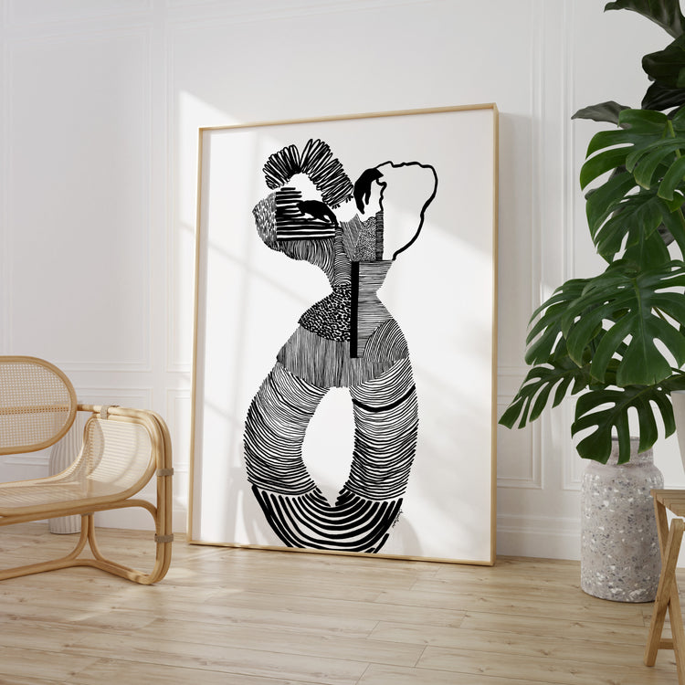 Quiet Warrior - Limited Edition Signed Art Print