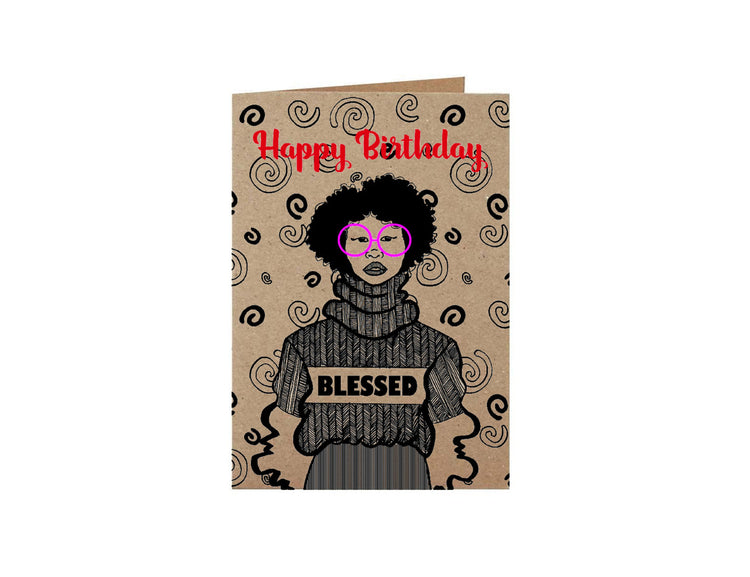 Vee Greeting Card