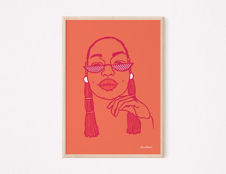 Yaa Art Print