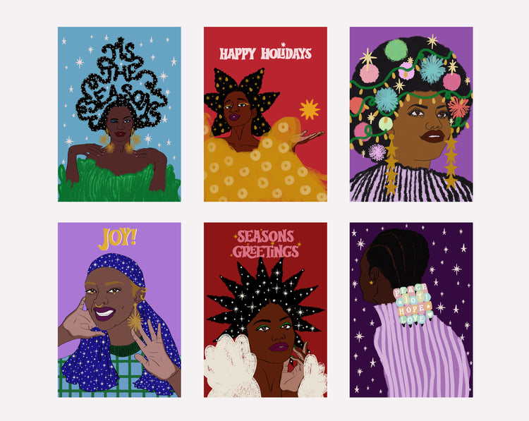 Mix and Match Christmas Card Set