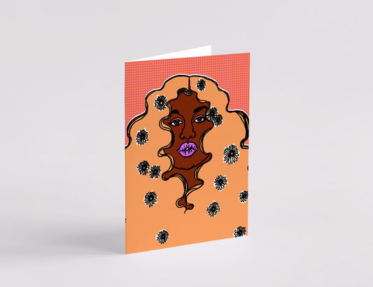 Angelique Greeting Card
