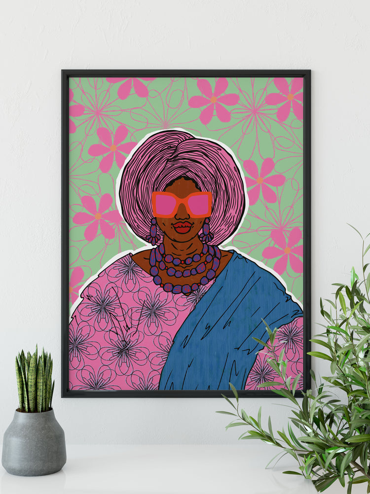 Ìyá Art Print