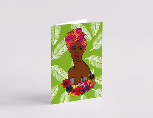 Xiomara Greeting Card